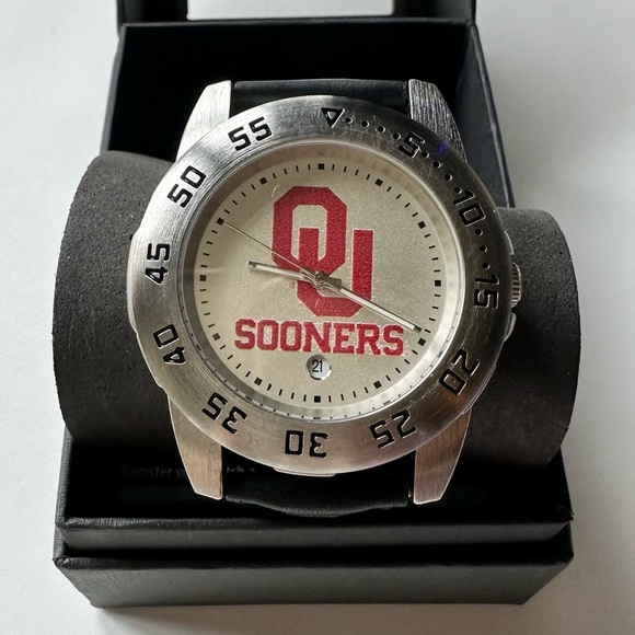 Oklahoma Sooners Sport Mens Watch - Picture 1 of 5
